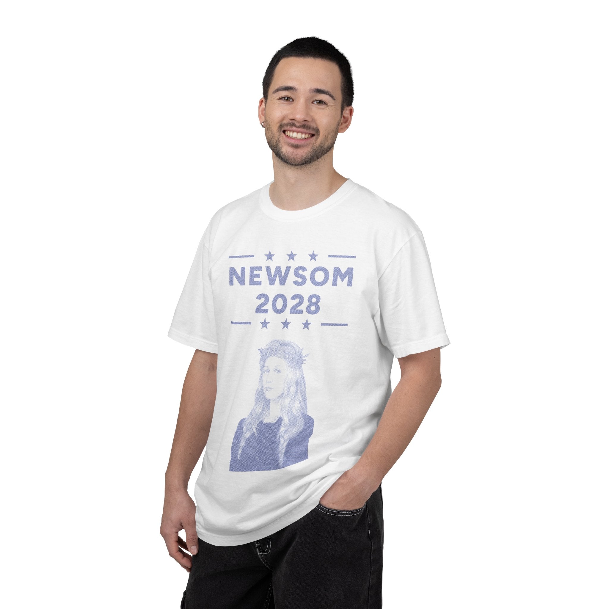 Newsom 2028 unisex t-shirt